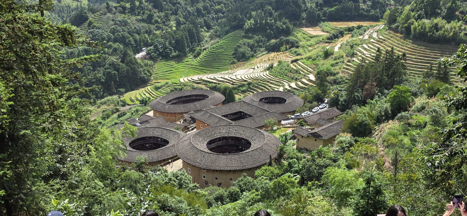 Fujian tulou earthen homes