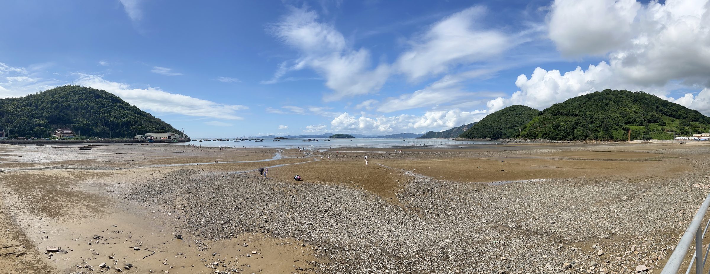Xiapu tidal flats panorama, Fujian coast